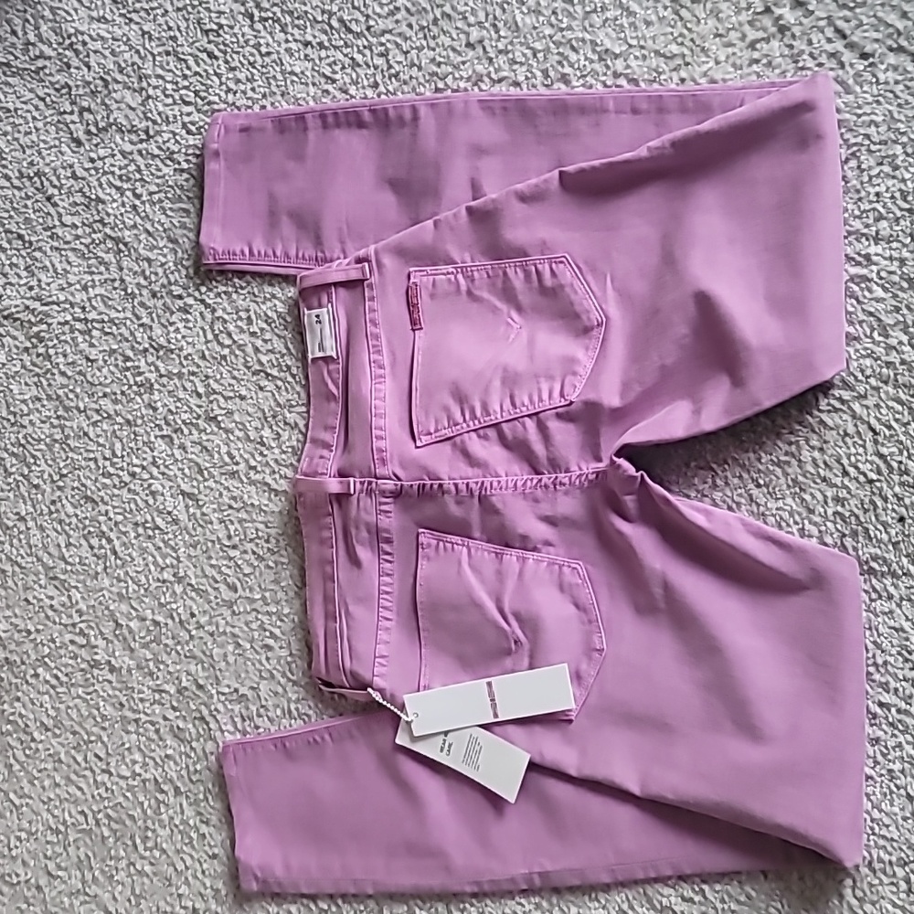 Lilac Hudson Jeans size 24. Nico midrise super skinny